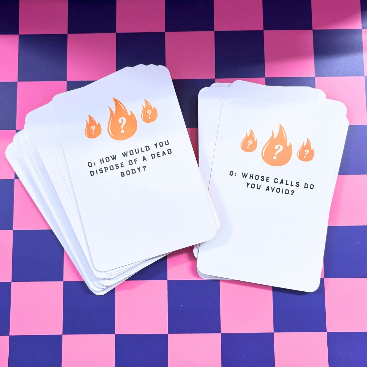 Burning Questions Card Game | 80 Cards to Answer All the Juicy Questions