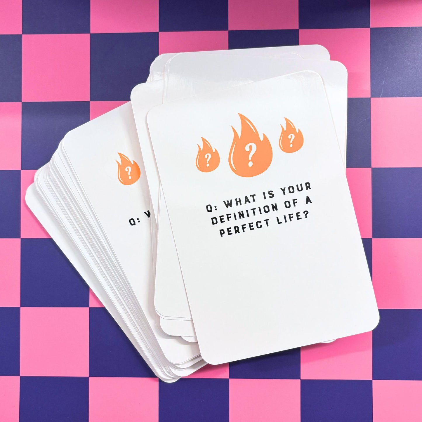 Burning Questions Card Game | 80 Cards to Answer All the Juicy Questions