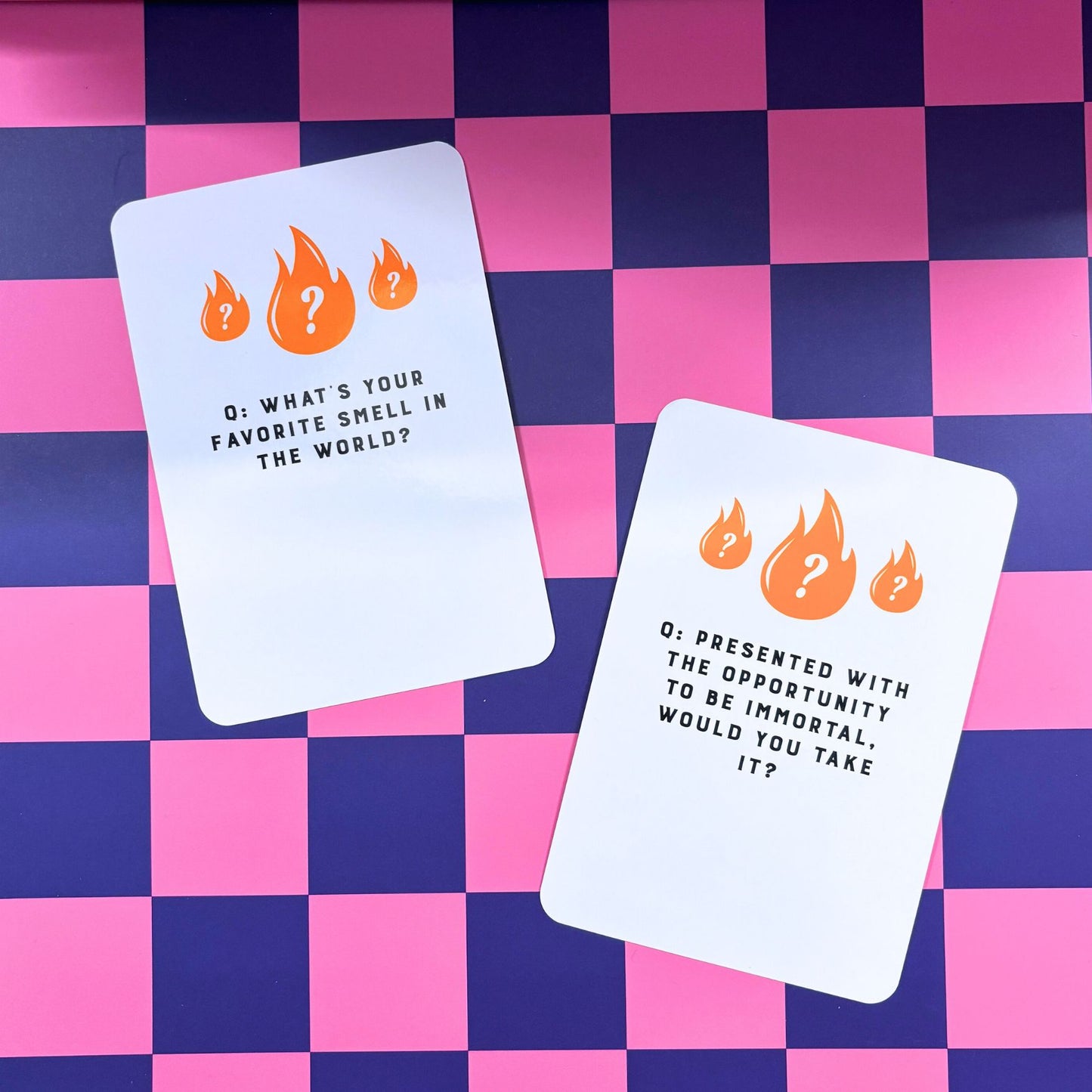 Burning Questions Card Game | 80 Cards to Answer All the Juicy Questions