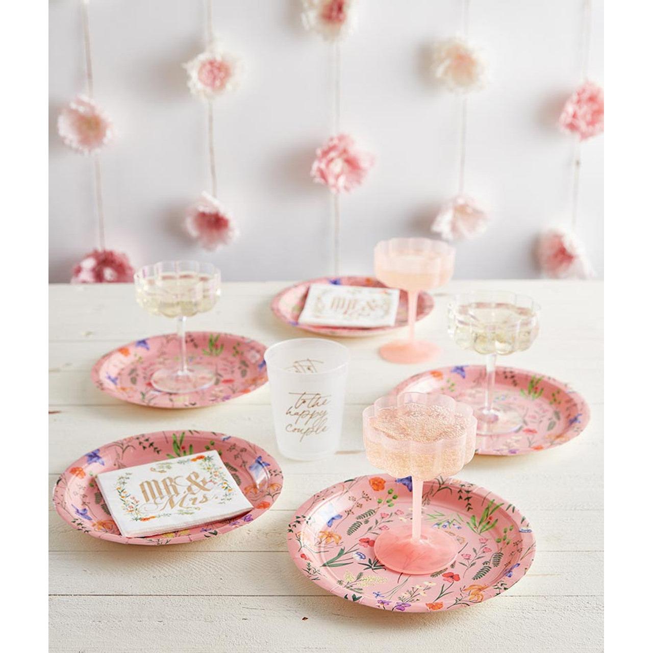 Butterfly Shaped Paper Plates – 8ct | Decorative Party Plates | 9"