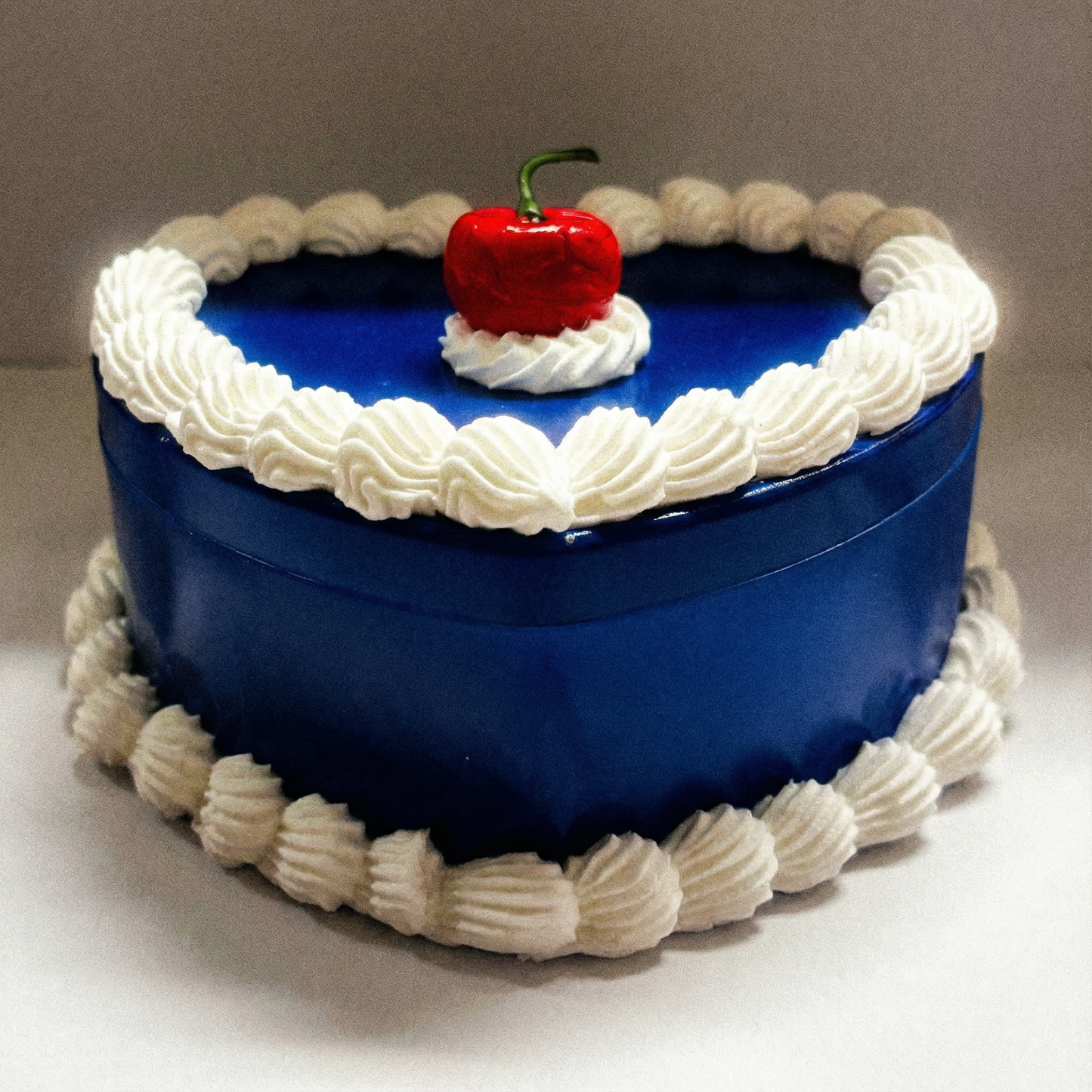 Cake Jewelry Box | Hand Decorated Small Heart Cake Storage Box in Blue or Pink