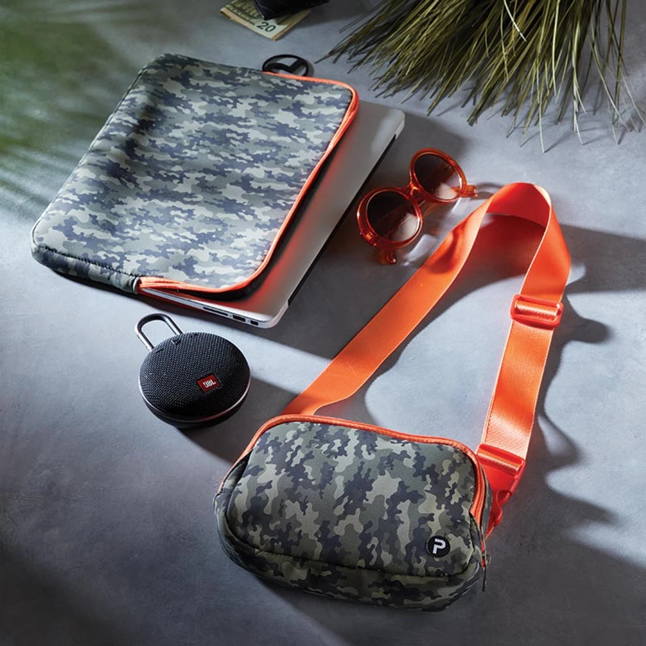 Camo Belt Bag | Adjustable Waist & Crossbody Bag for Any Adventure
