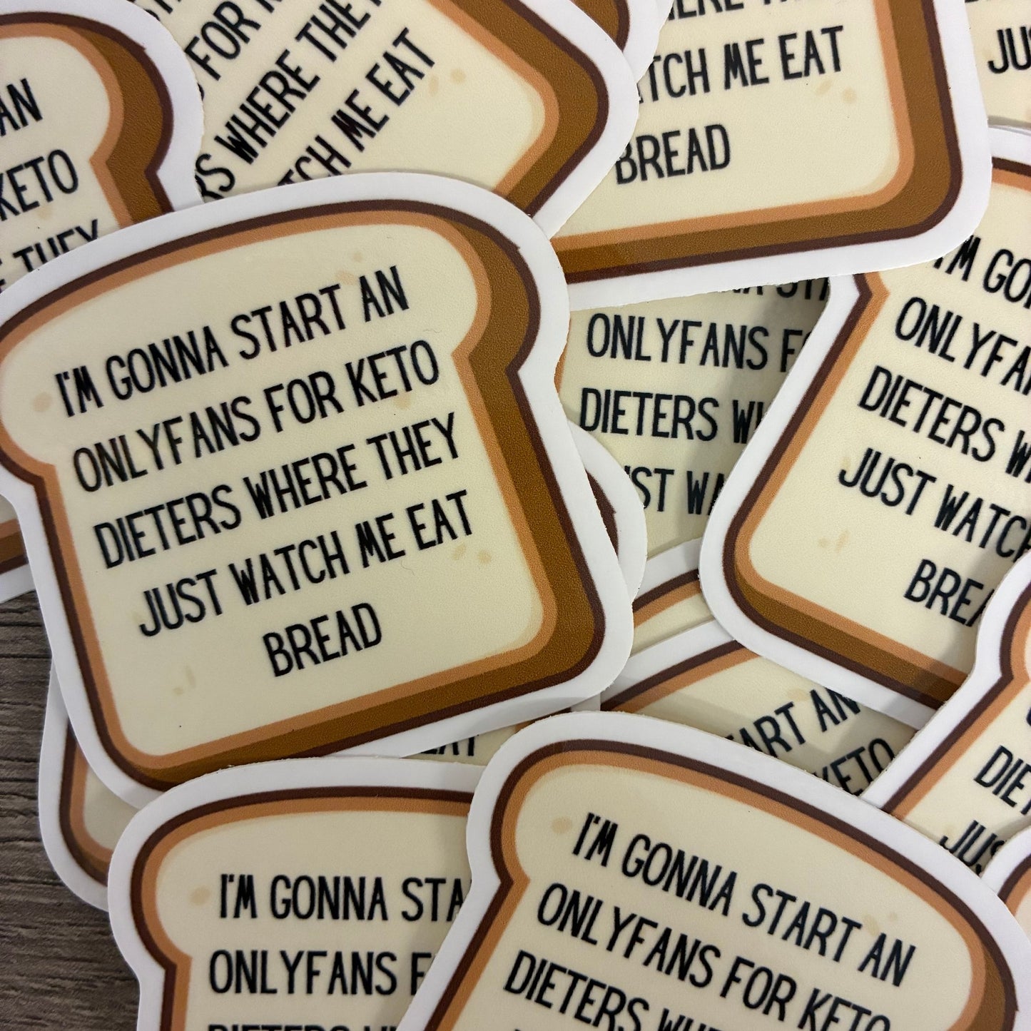 Carb Lovers Onlyfans Sticker | Vinyl Die Cut Decal