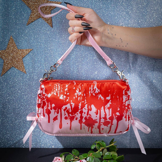 Carrie's Odor Proof Purse Pouch | Blood Drip Print Shoulder Handbag