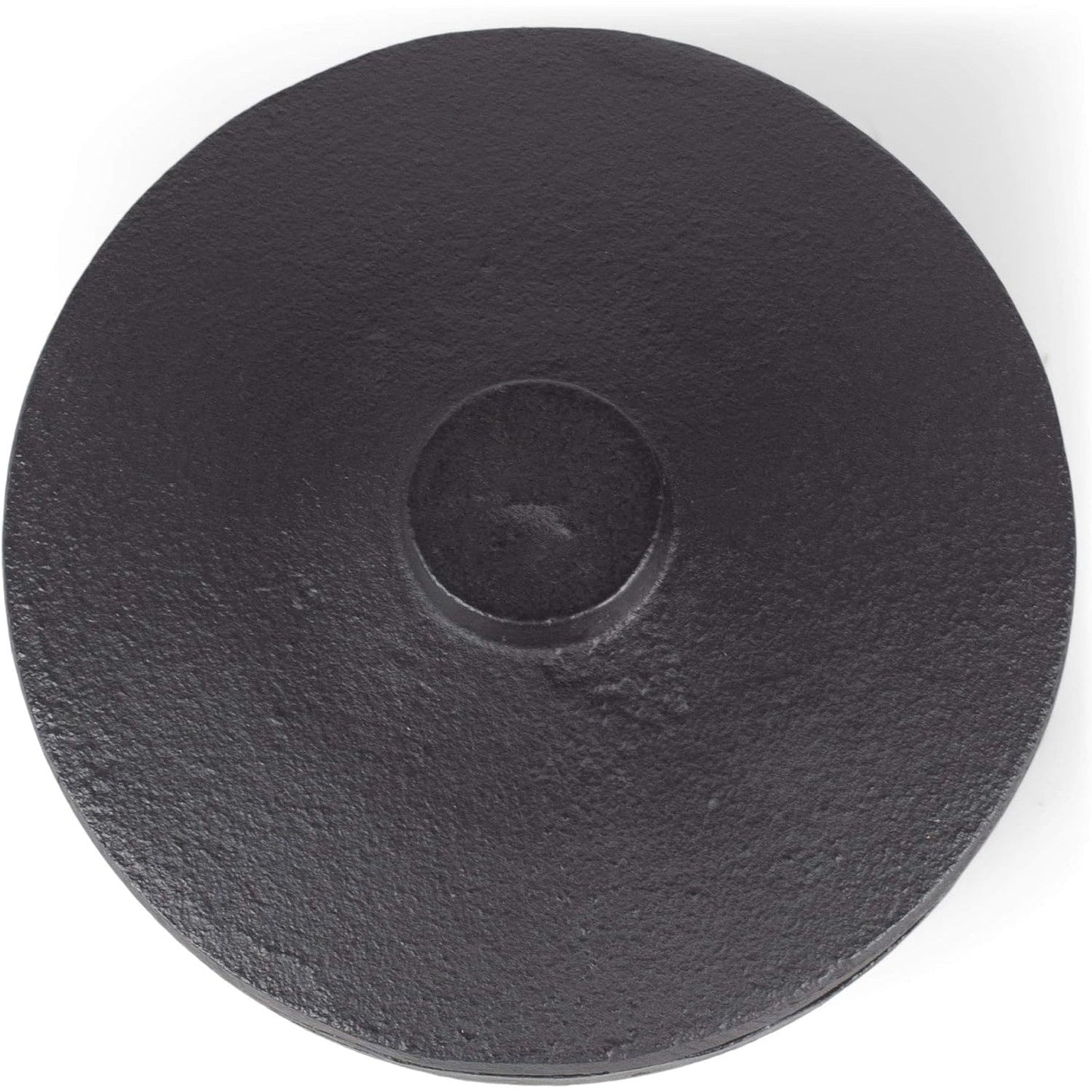 Cast Iron Mini Pot with Lid in Black | Rustic Round Bowl | 4.5" x 3"