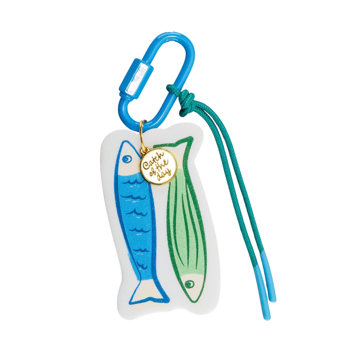 Catch of the Day Keychain | Fish-Shaped Floating Keychain | Sardine Trend-NPW-The Bullish Store