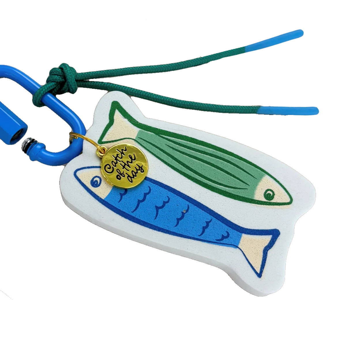 Catch of the Day Keychain | Fish-Shaped Floating Keychain | Sardine Trend-NPW-The Bullish Store