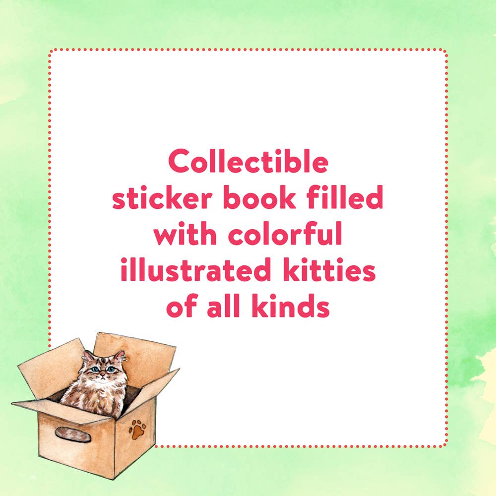 Cat's Meow Sticker Book | 100 Feline Stickers