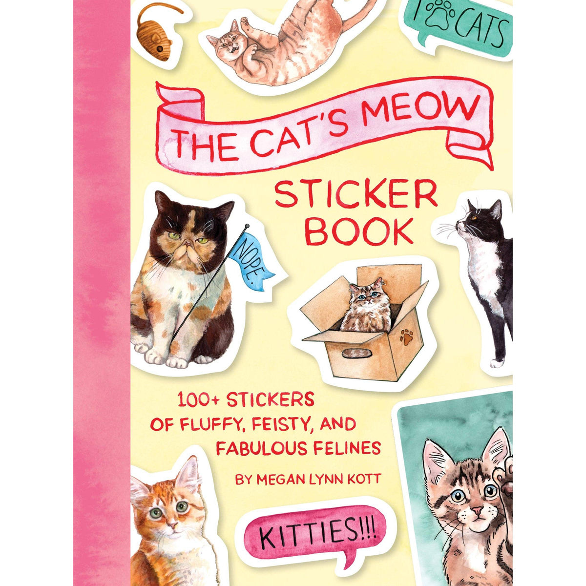 Cat's Meow Sticker Book | 100 Feline Stickers