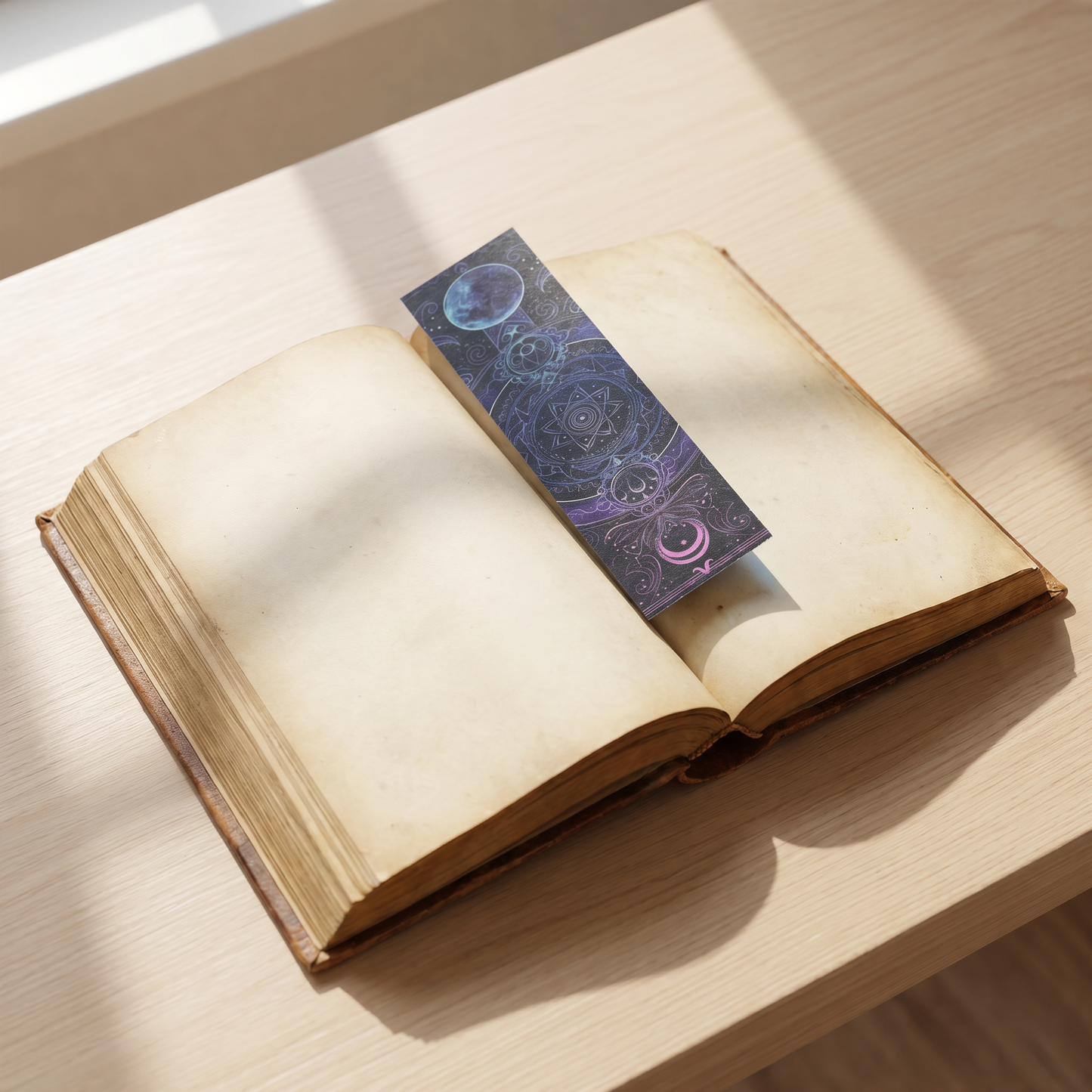 Celestial Tarot Bookmark Set of 30 | Moon & Occult Art Cardboard Bookmarks, Assorted