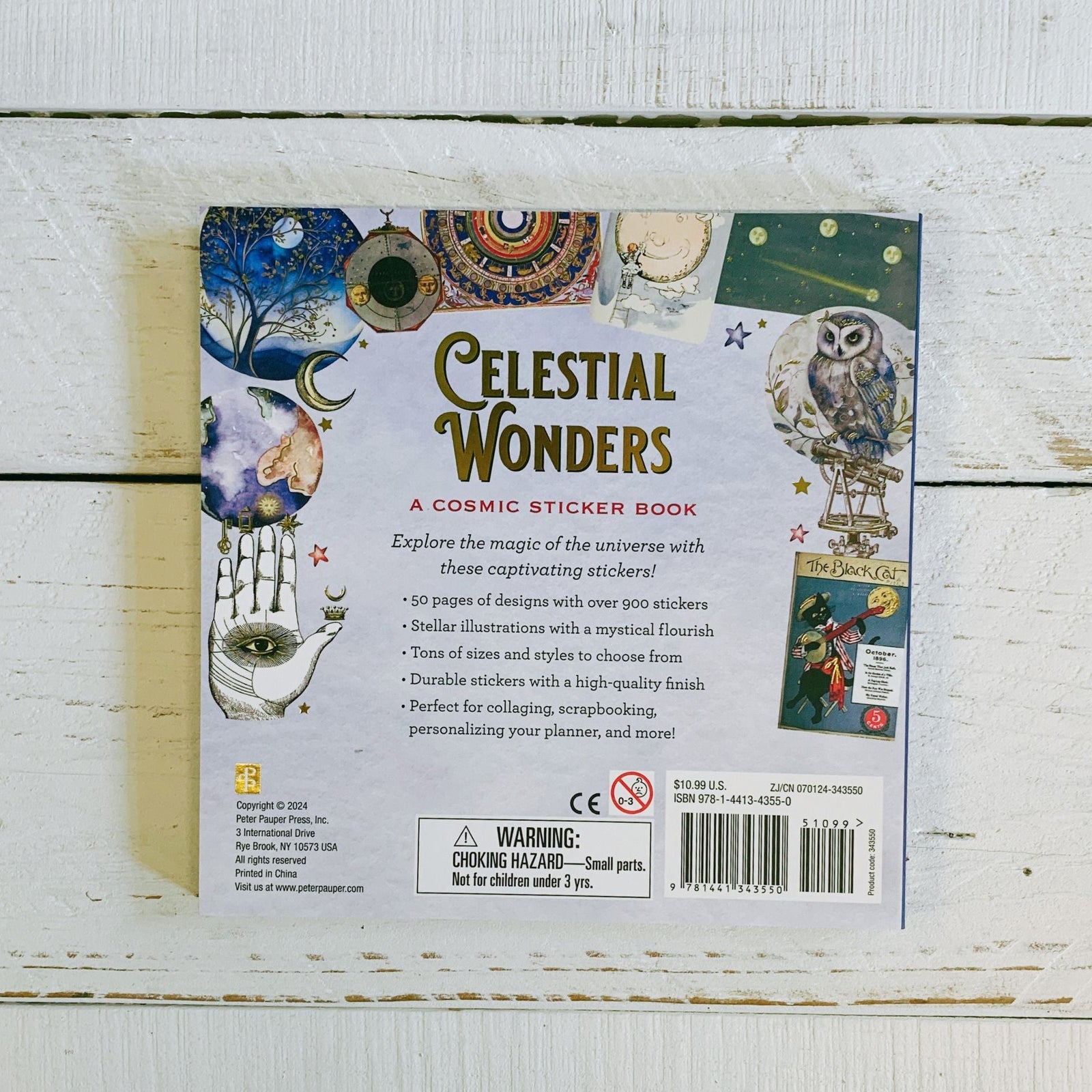 Celestial Wonders Sticker Book | Cosmic Planets Stars | Over 900 Stickers