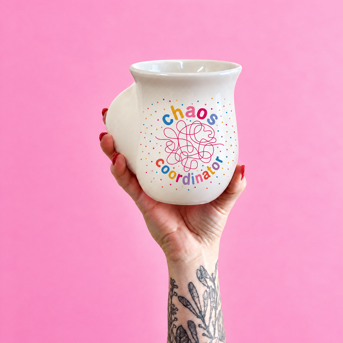 Chaos Coordinator Handwarmer Mug | Funny Mug | Creative Brands-Creative Brands-The Bullish Store