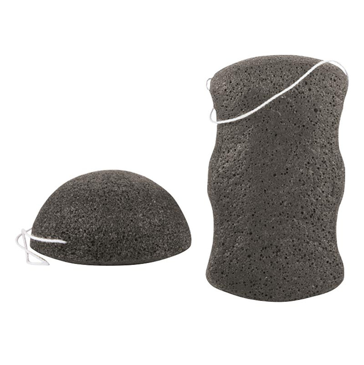 Charcoal Konjac Sponge Set | Detoxify Exfoliate Skin Care