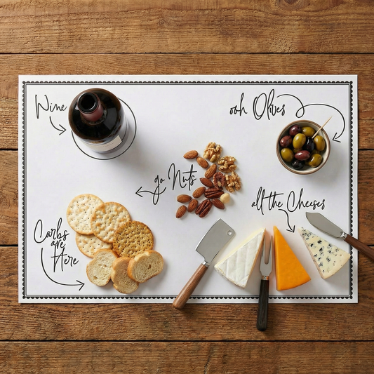 Charcuterie Paper Cheese Board | 50" x 18"