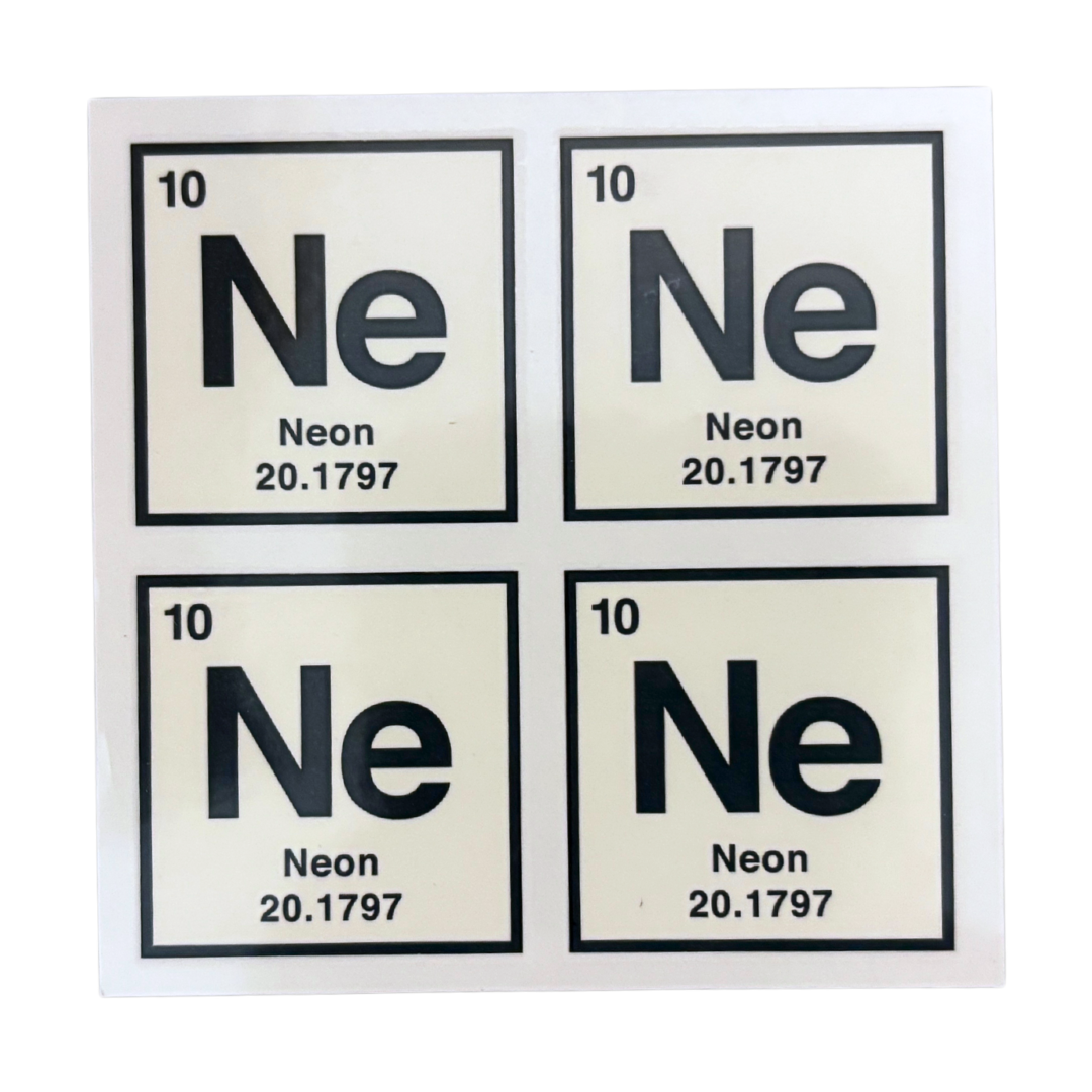 Chemical Formulas Temporary Tattoos