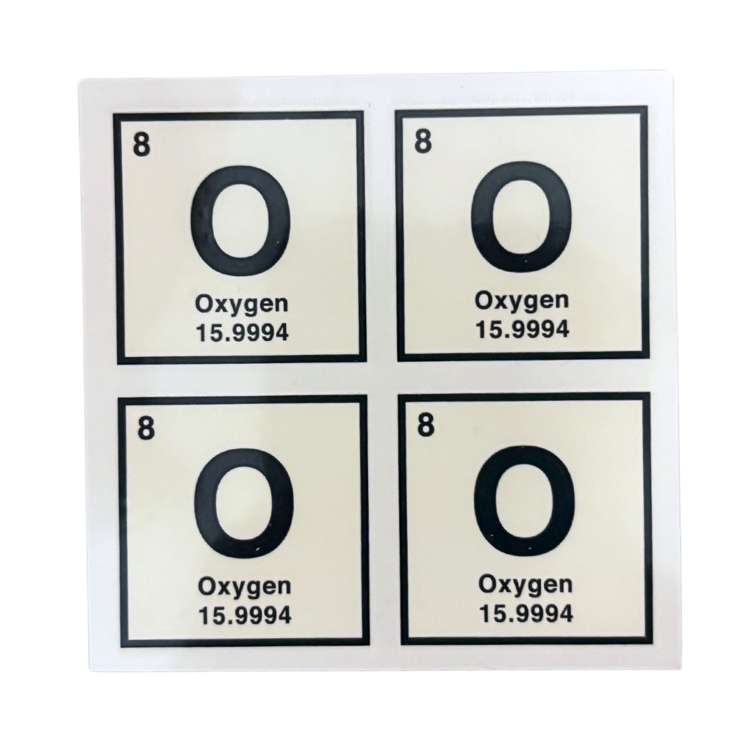 Chemical Formulas Temporary Tattoos