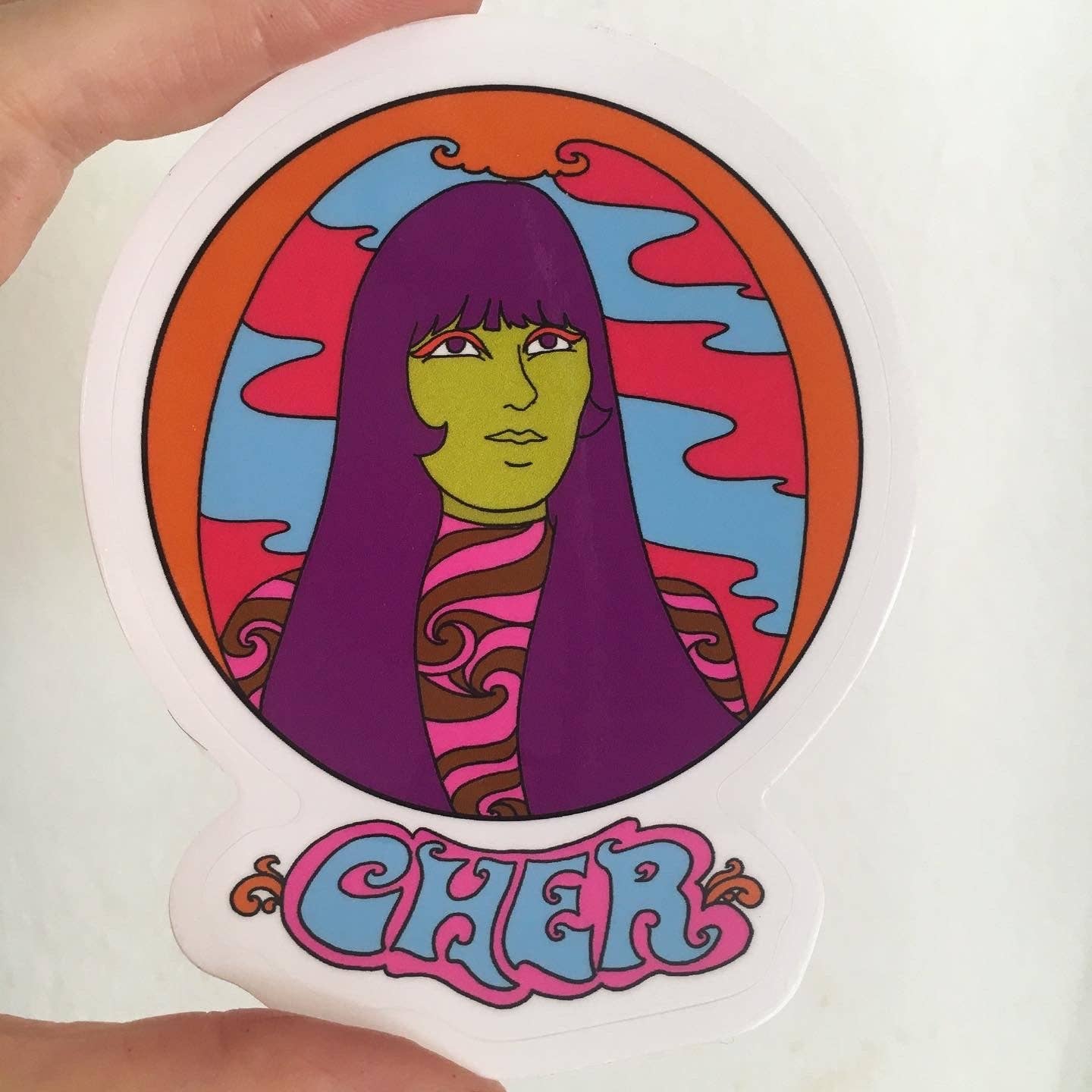 Cher Vinyl Sticker | 3"