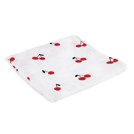 Cherries Swaddle Blanket