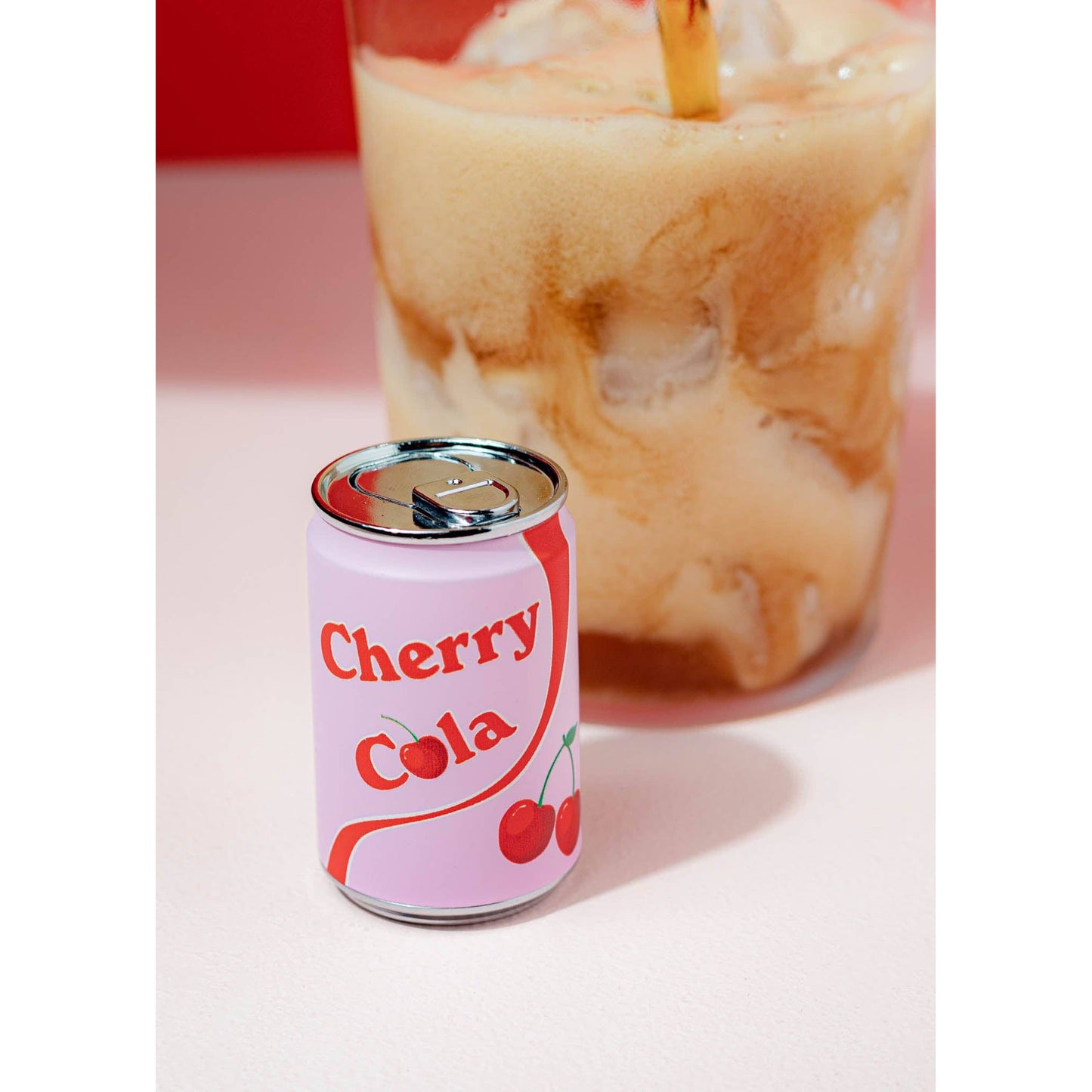 Cherry Cola Lighter | Refillable Mini Soda Can Cigarette Pocket Lighter