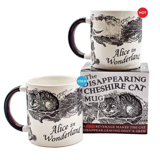 Cheshire Cat Heat-Changing Coffee Mug | Alice in Wonderland