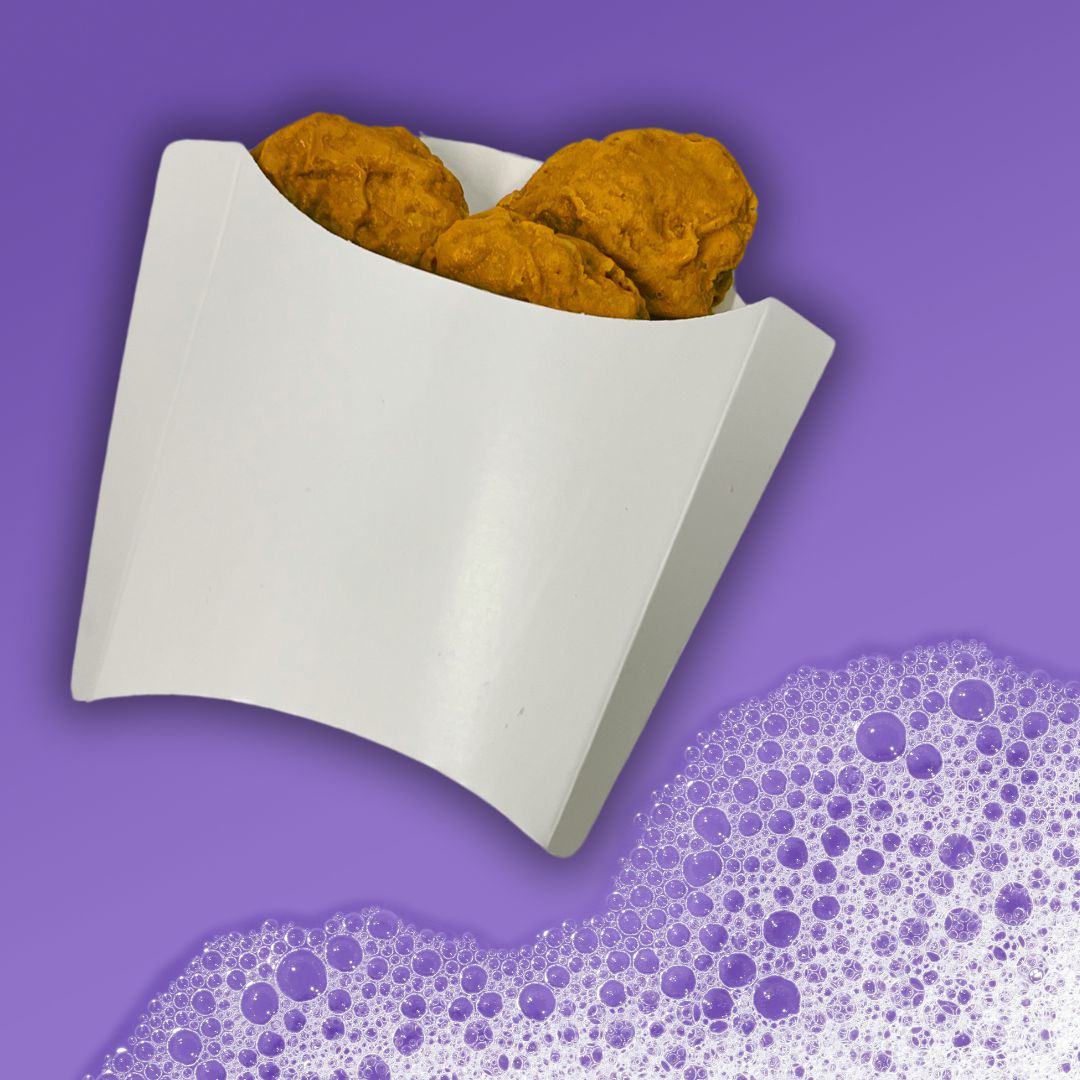 Chicken Nugget Bath Soaps | Set of 4 Novelty Soaps