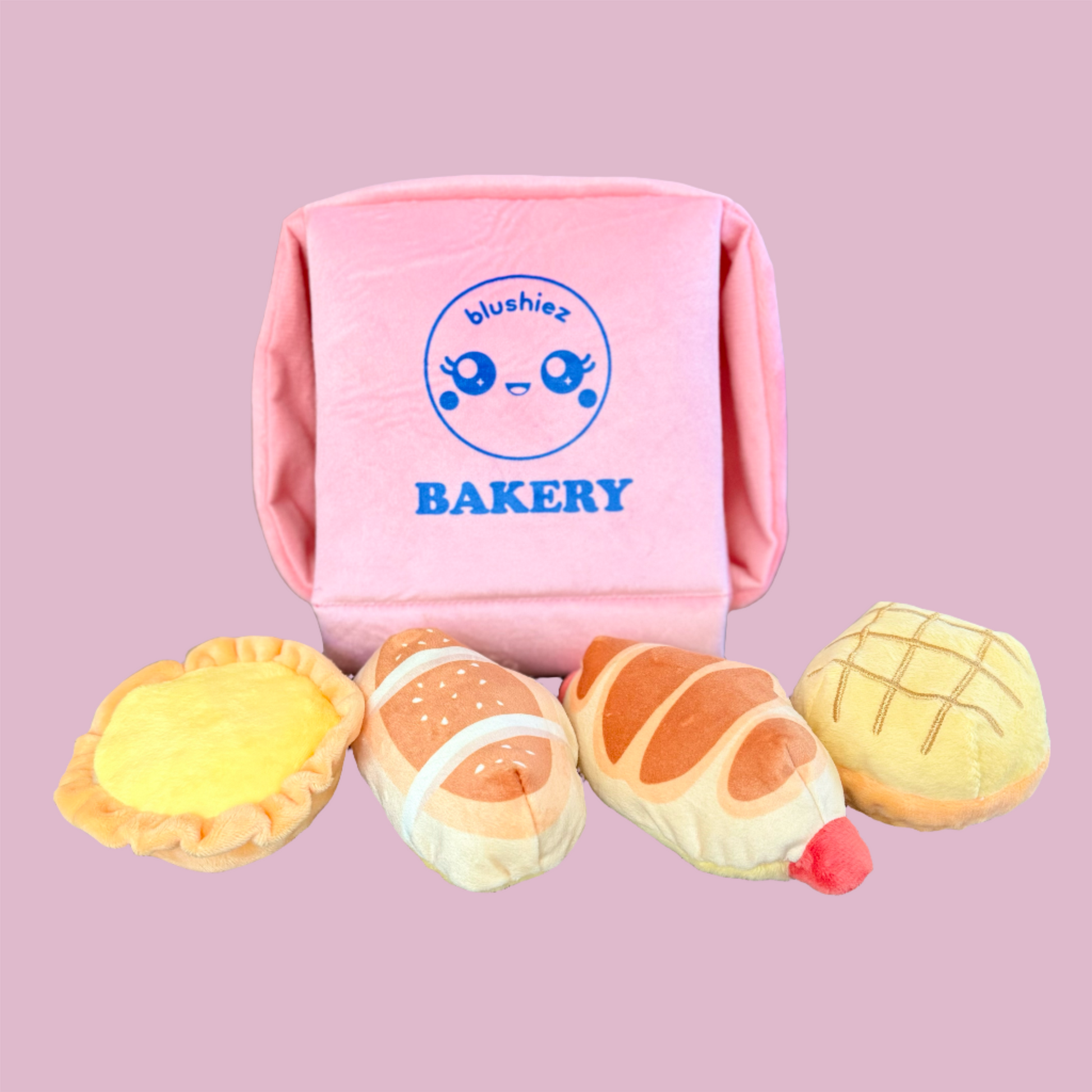 Chinese Bakery Box Dog Toy-Blushiez-The Bullish Store