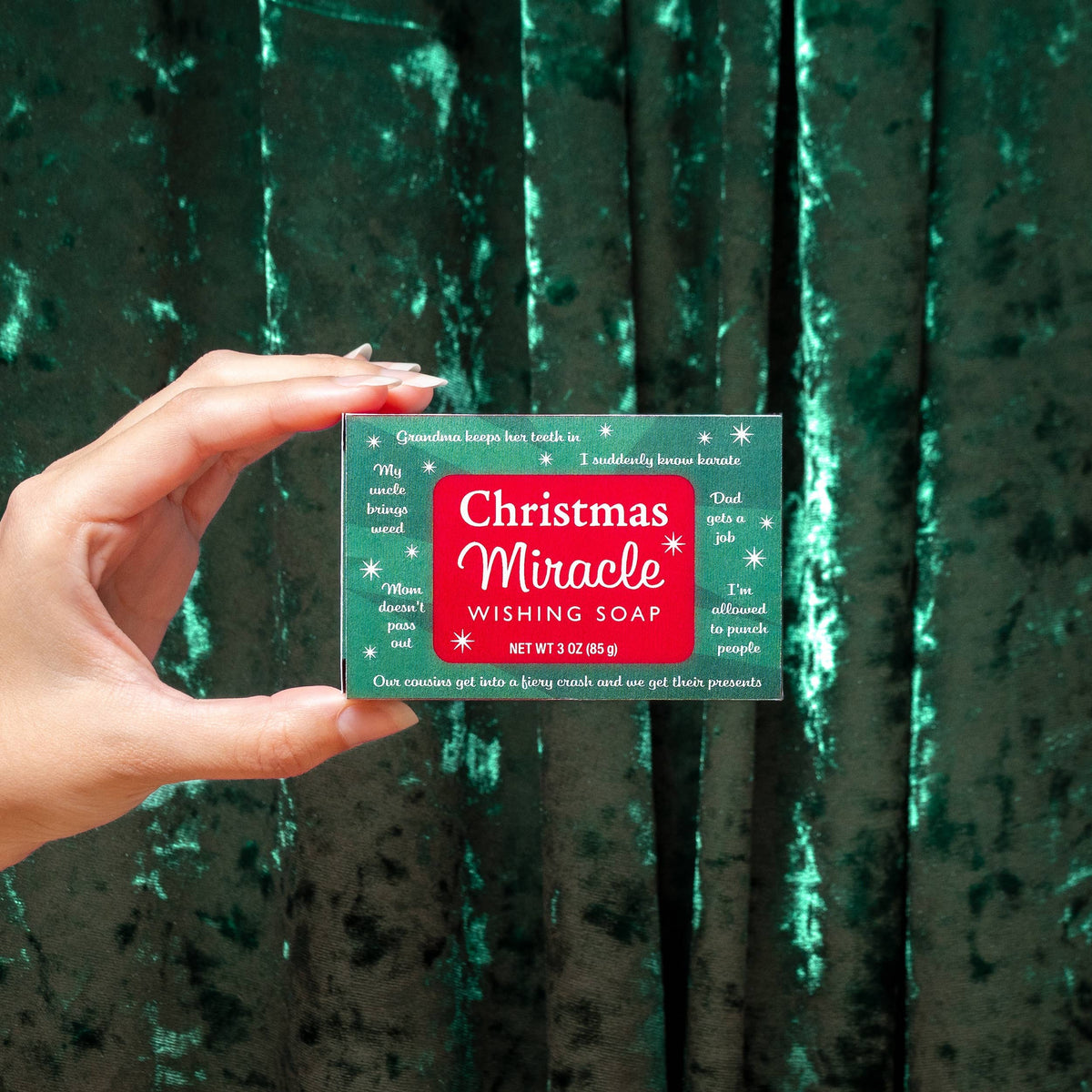 Christmas Miracle Triple-Milled Bar Soap | Holiday Wishing Soap
