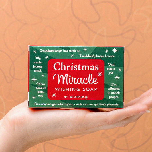 Christmas Miracle Triple-Milled Bar Soap | Holiday Wishing Soap