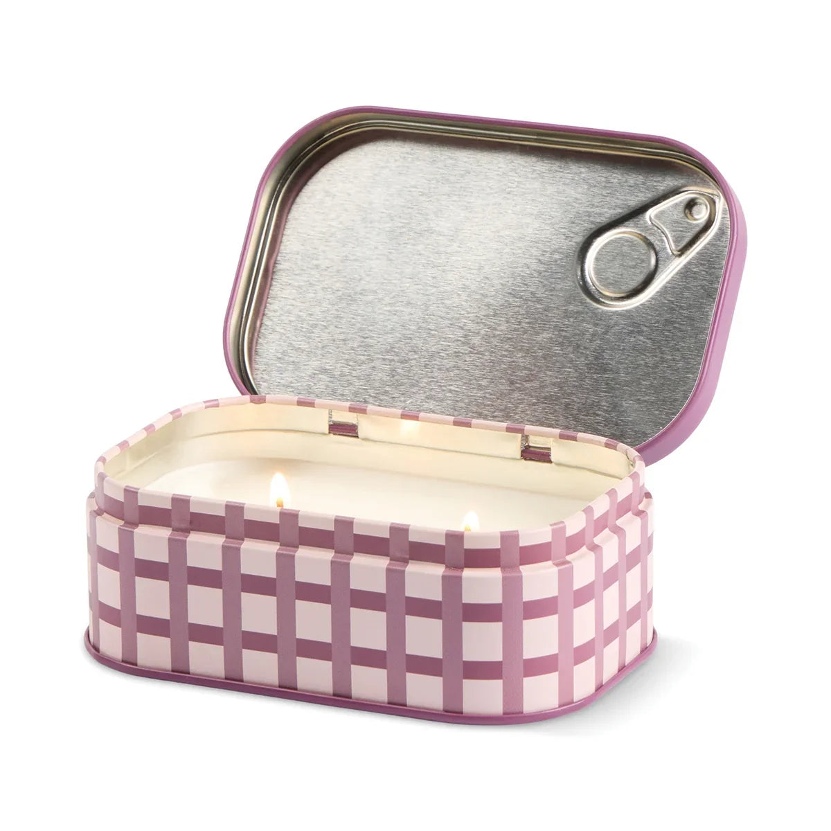 Christmas Pudding Bistro Tin Candle - lifestyle