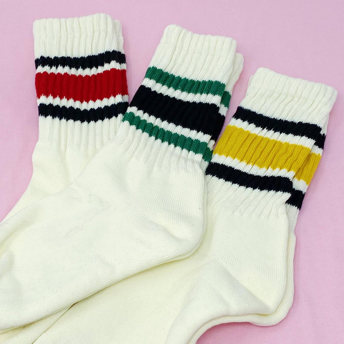 Classic Striped Socks | '70s Retro