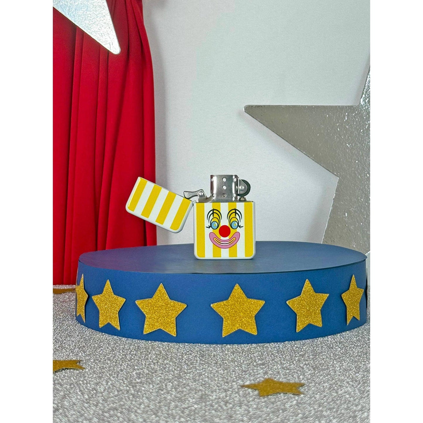 Clown Metal Lighter | Refillable Circus Clown Lighter-A Shop of Things-The Bullish Store