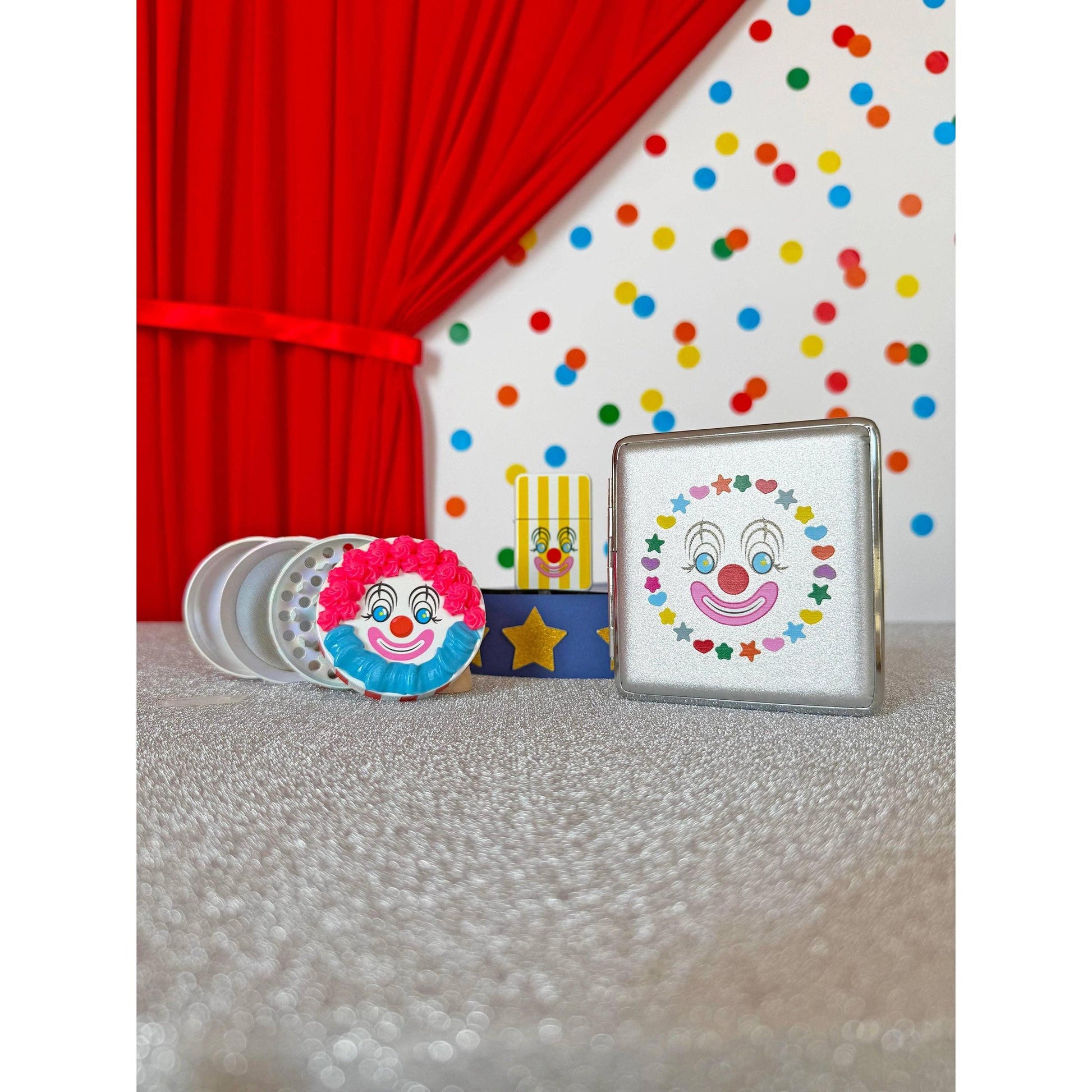 Clown Metal Lighter | Refillable Circus Clown Lighter-A Shop of Things-The Bullish Store