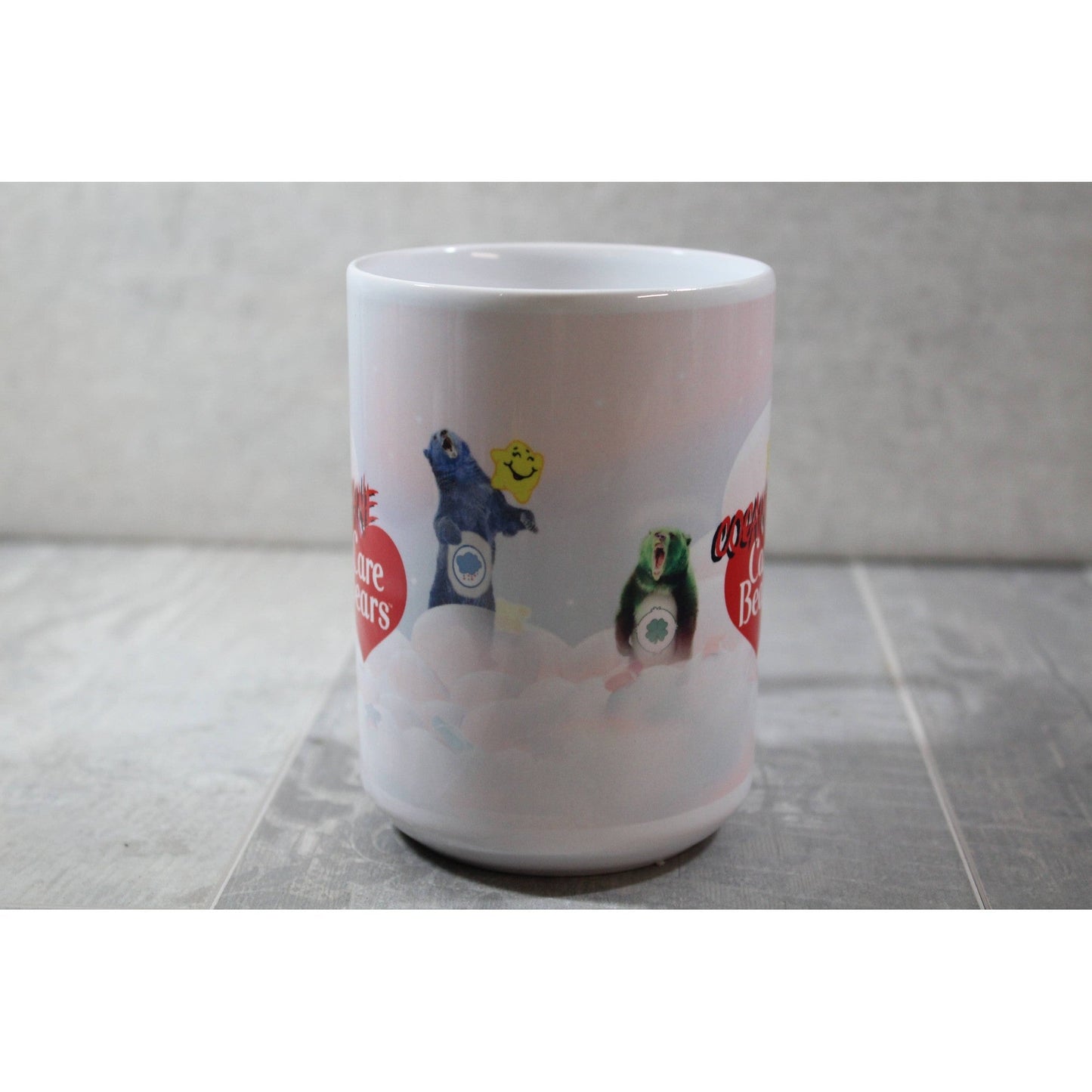 Cocaine CareBears Hand Printed Ceramic Mug | Coffee Tea Cup | 15oz