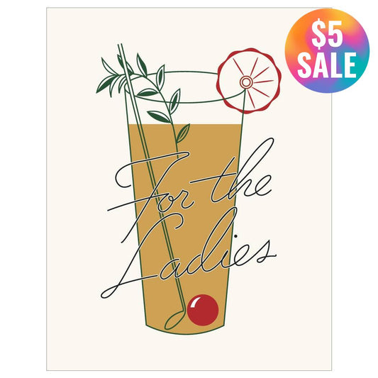 Cocktails For The Ladies 2.5" x 3.5" Magnet