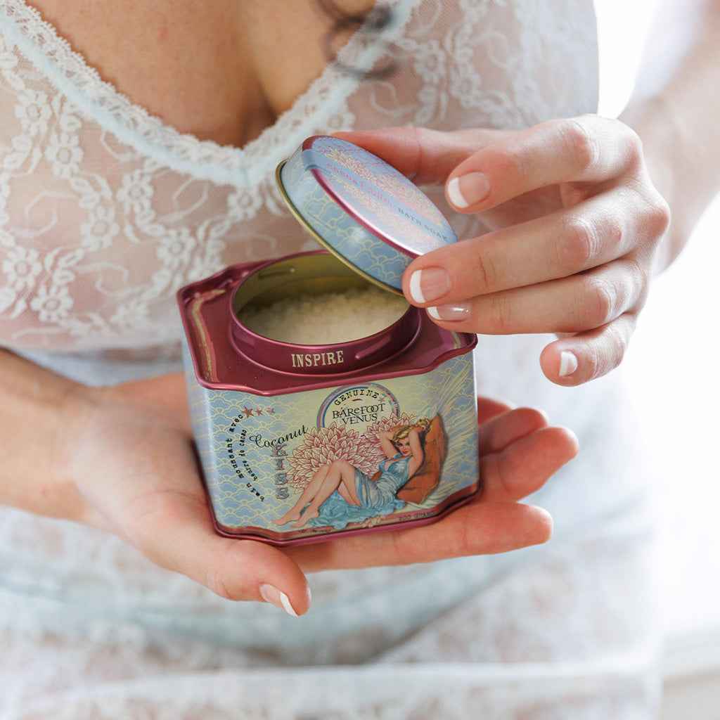 Coconut Kiss Bath Soak – Cocoa Butter & Epsom Salt | Tropical Coconut | 200g