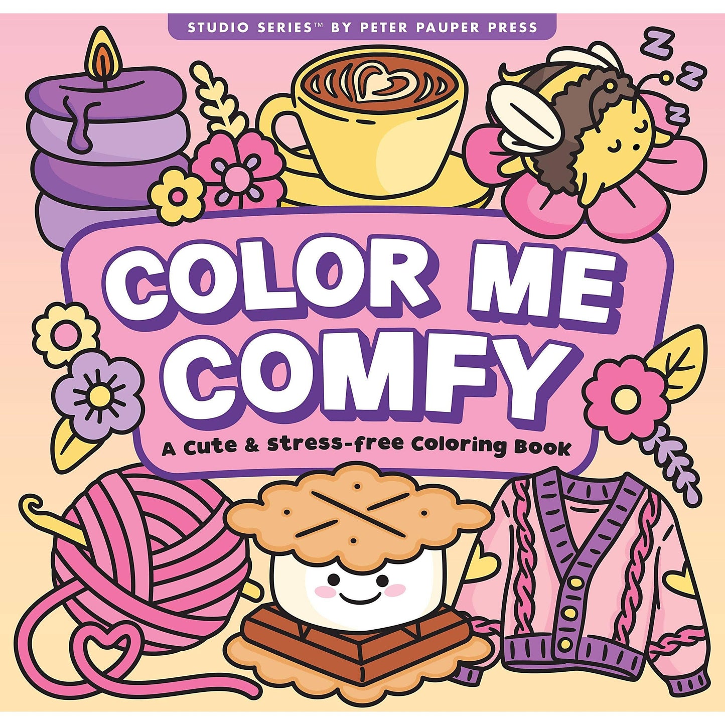 Color Me Comfy Adult Coloring Book | 31 Cozy Designs on Premium Thick Pages for Relaxation & Creativity