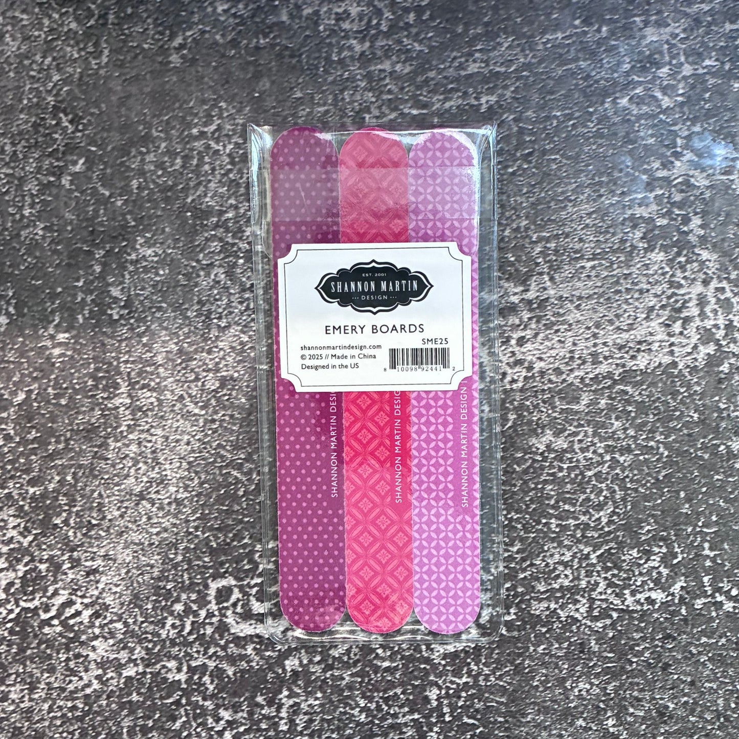 Confidence Emery Boards Set of 3 Inspirational Vintage Nail Files SME25