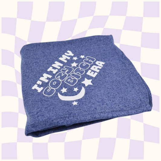 Cozy Bitch Era Blanket | Funny Sarcastic Gift For Women | 50” x 60”