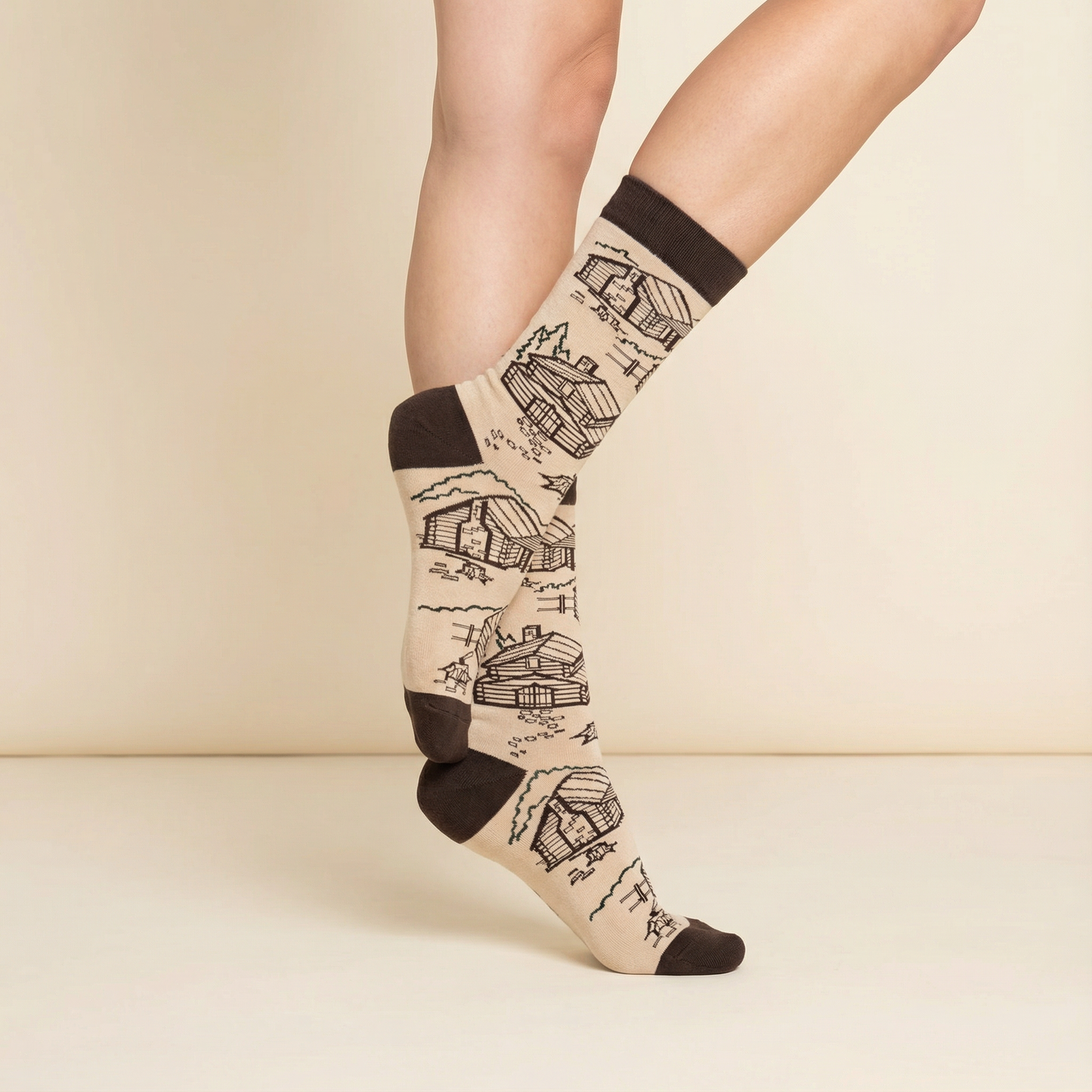 Cozy Cabin Socks