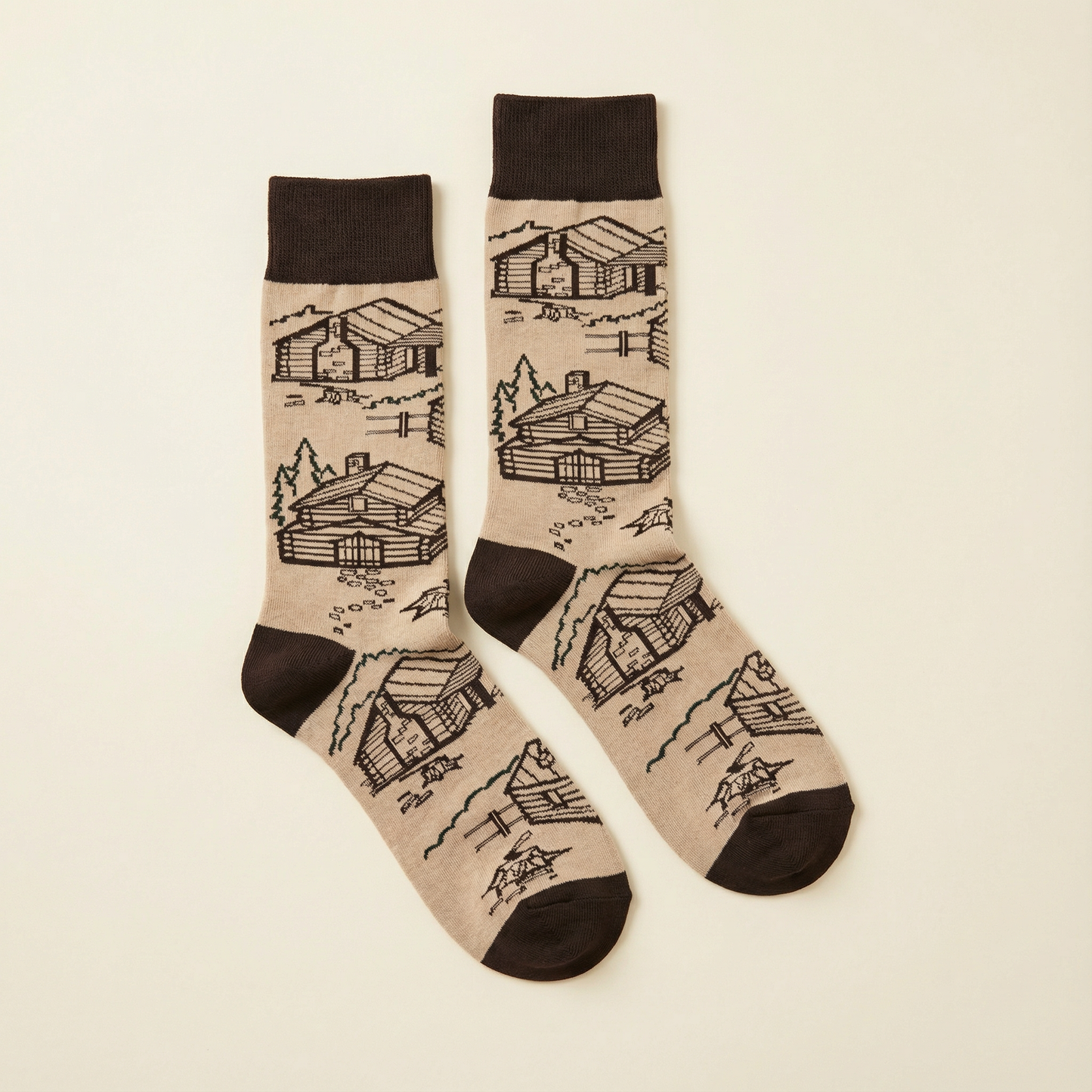 Cozy Cabin Socks