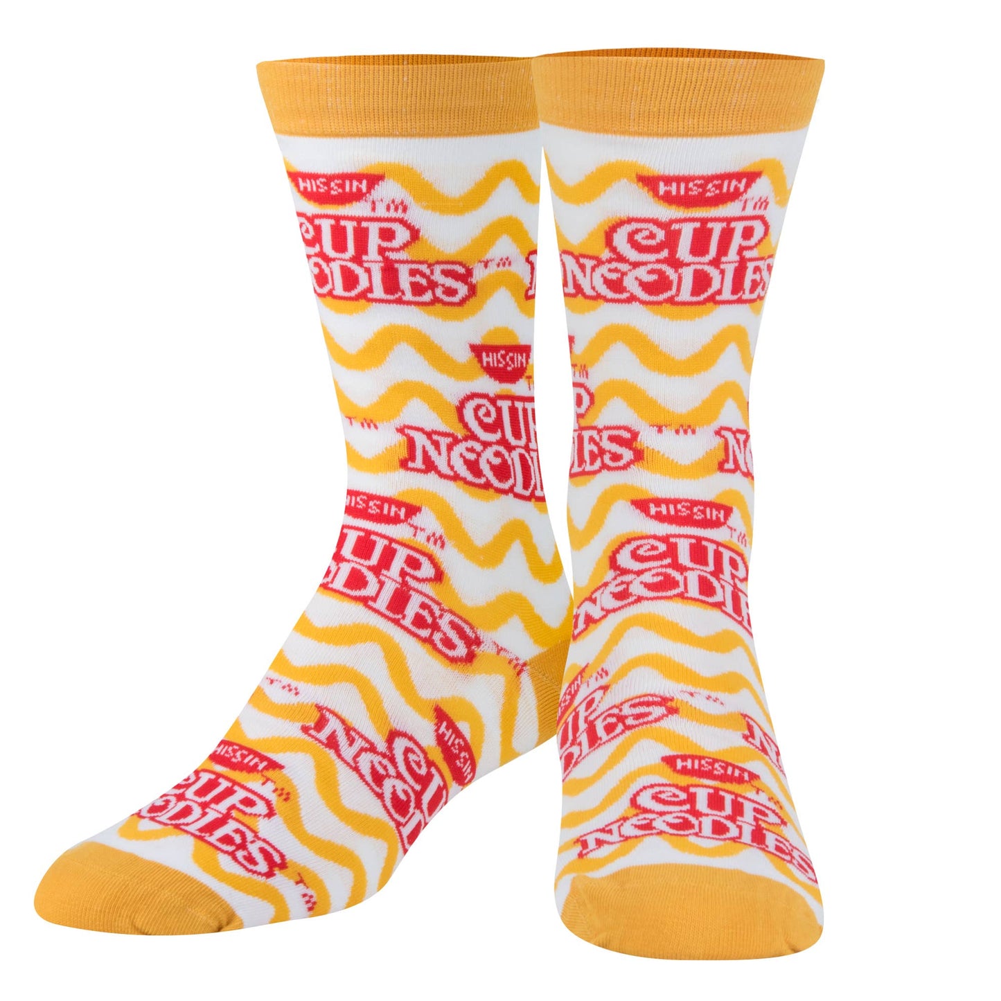 Crazy Socks Women’s Crew Cup Noodles Socks | Fun Foodie Gift Socks