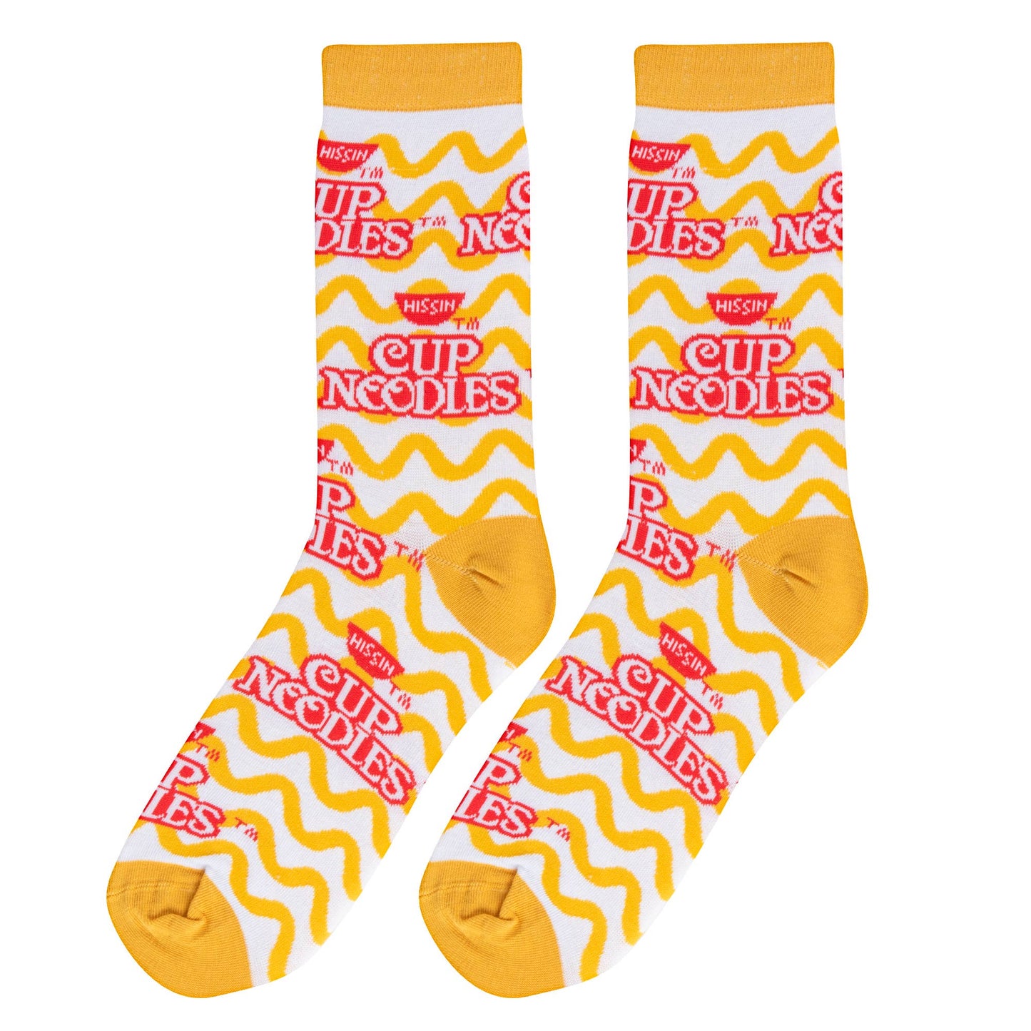 Crazy Socks Women’s Crew Cup Noodles Socks | Fun Foodie Gift Socks