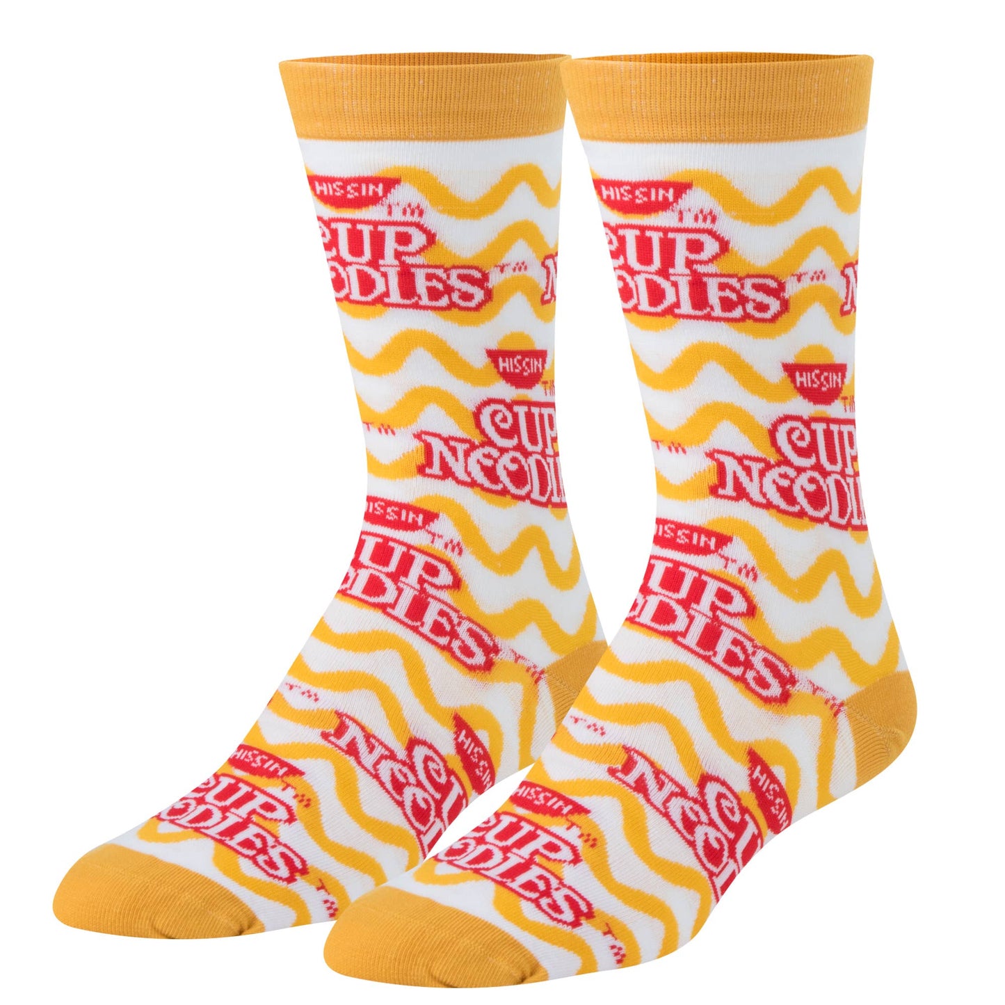 Crazy Socks Women’s Crew Cup Noodles Socks | Fun Foodie Gift Socks