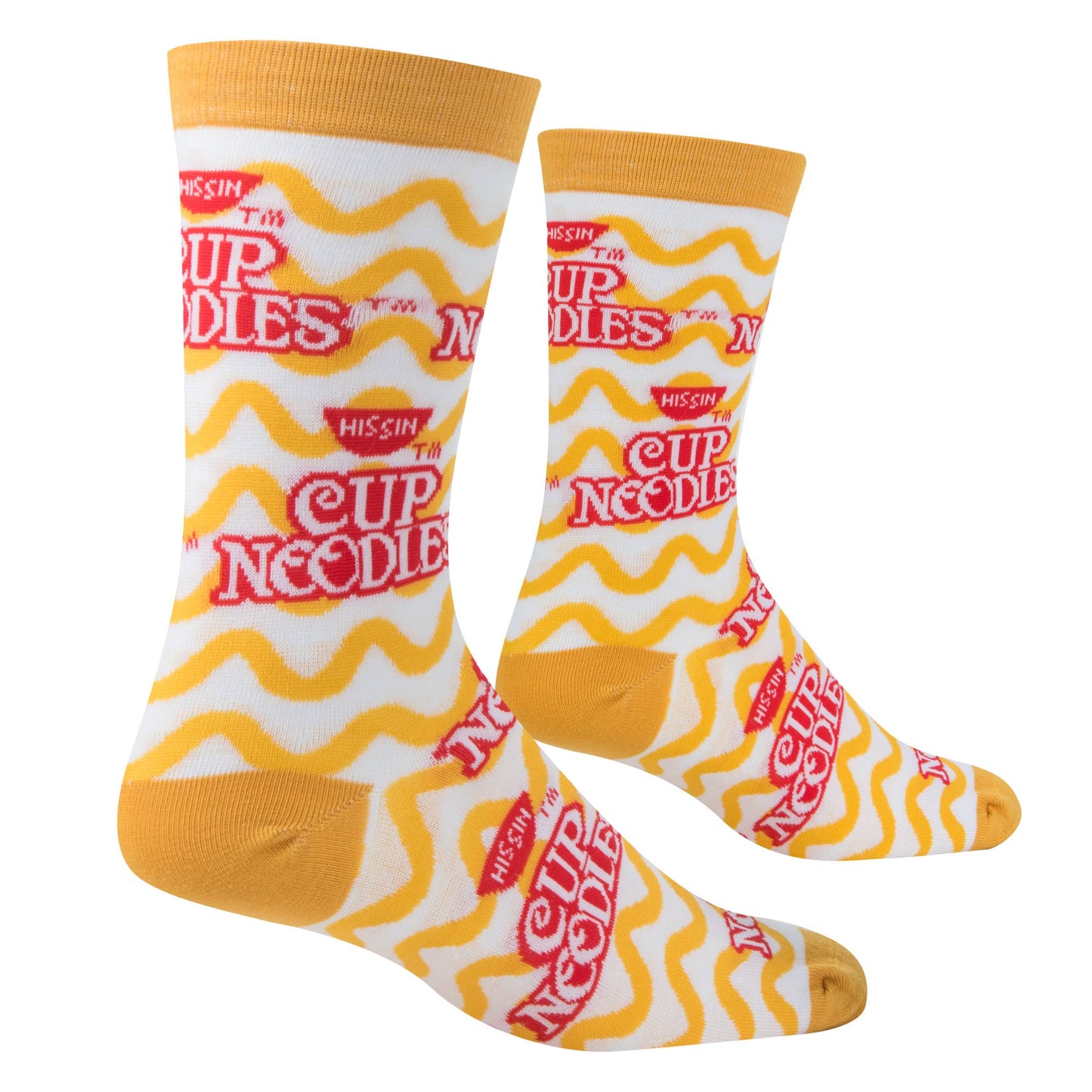 Crazy Socks Women’s Crew Cup Noodles Socks | Fun Foodie Gift Socks