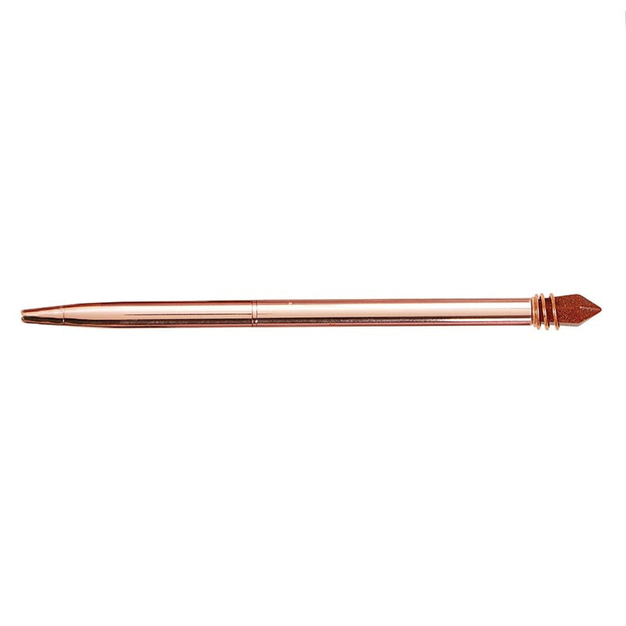 Crystal Pen in Rose Gold | Decorative Writing Pen | 6.25"