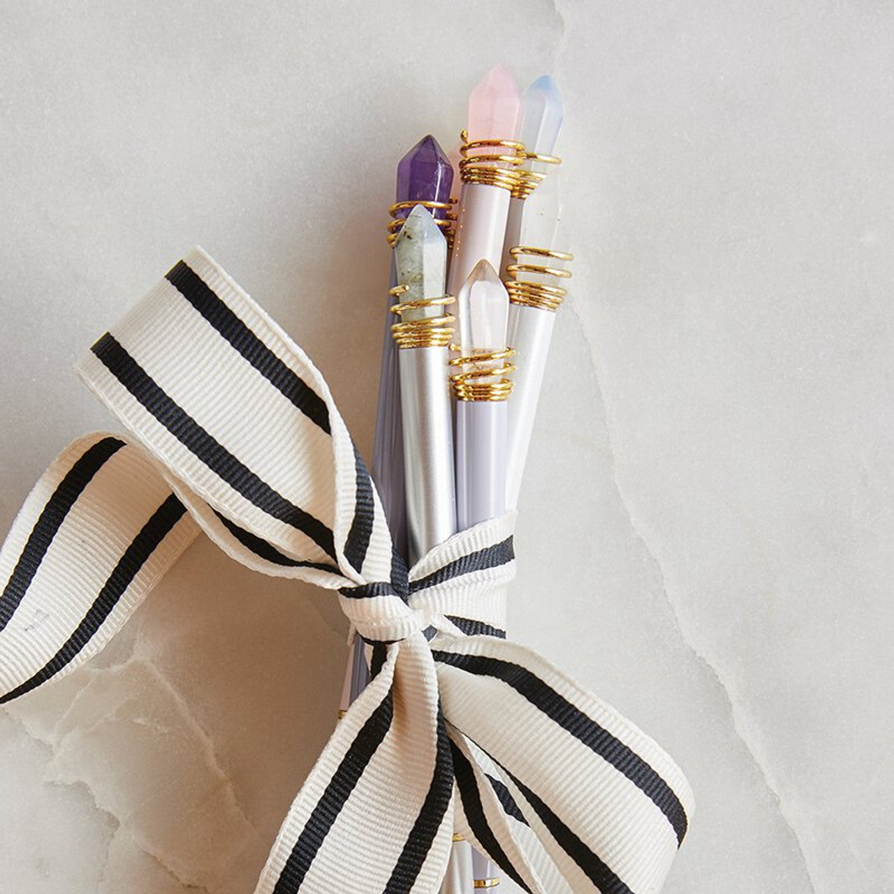 Life I Love You Crystal Pen in Blush Finish