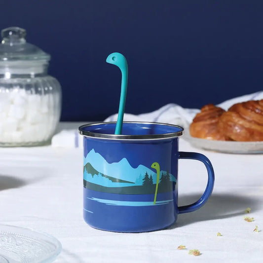 Cup of Nessie Blue Dinosaur Tea Infuser & Cup
