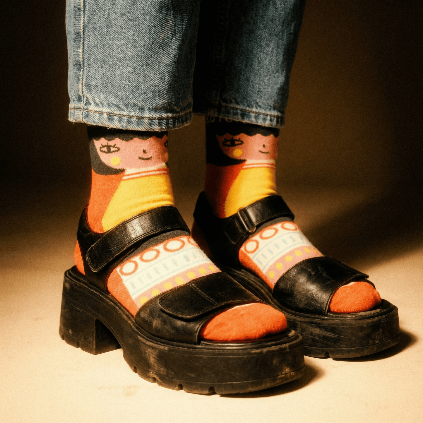 Cute As A Bitchy Button Women's Crew Socks | BlueQ at GetBullish
