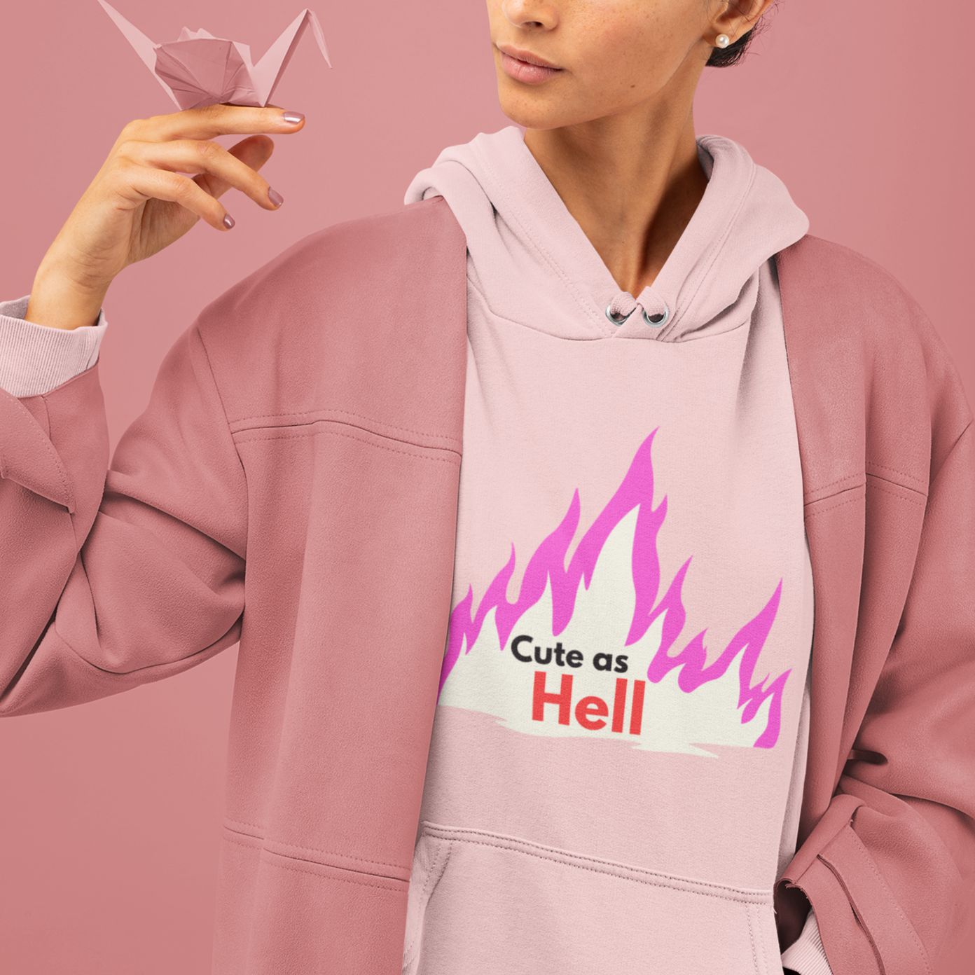 Cute As Hell Unisex Supply Hoodie Sizes S-3X