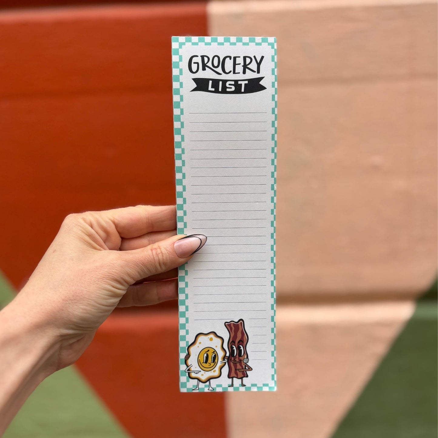 Cute Magnetic List Notepads | Magnet Back Sticks to the Fridge | 15+ Styles!
